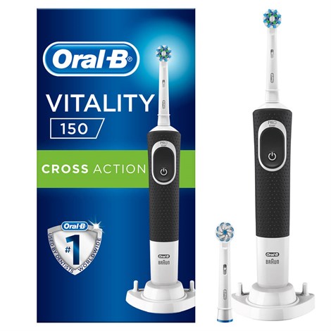 Oral-B Vitality Şarj Edilebilir Diş Fırçası Cross Action D150 + 1 Yedek Başlık