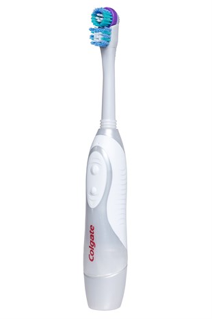 Colgate Optik Beyaz 360 Pilli Diş Fırçası Yumuşak Başlık | Ehersey.com