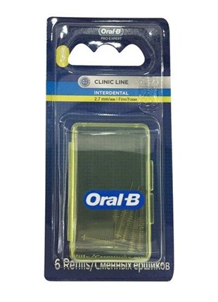 Oral-B Arayüz Diş Fırçası Yedeği 2.7 MM Interdal 6 Adet Fine | Ehersey.com