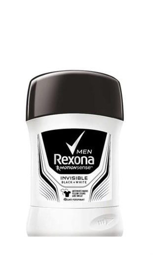 Rexona Erkek Deodorant Stick Invisible Black White | Ehersey.com