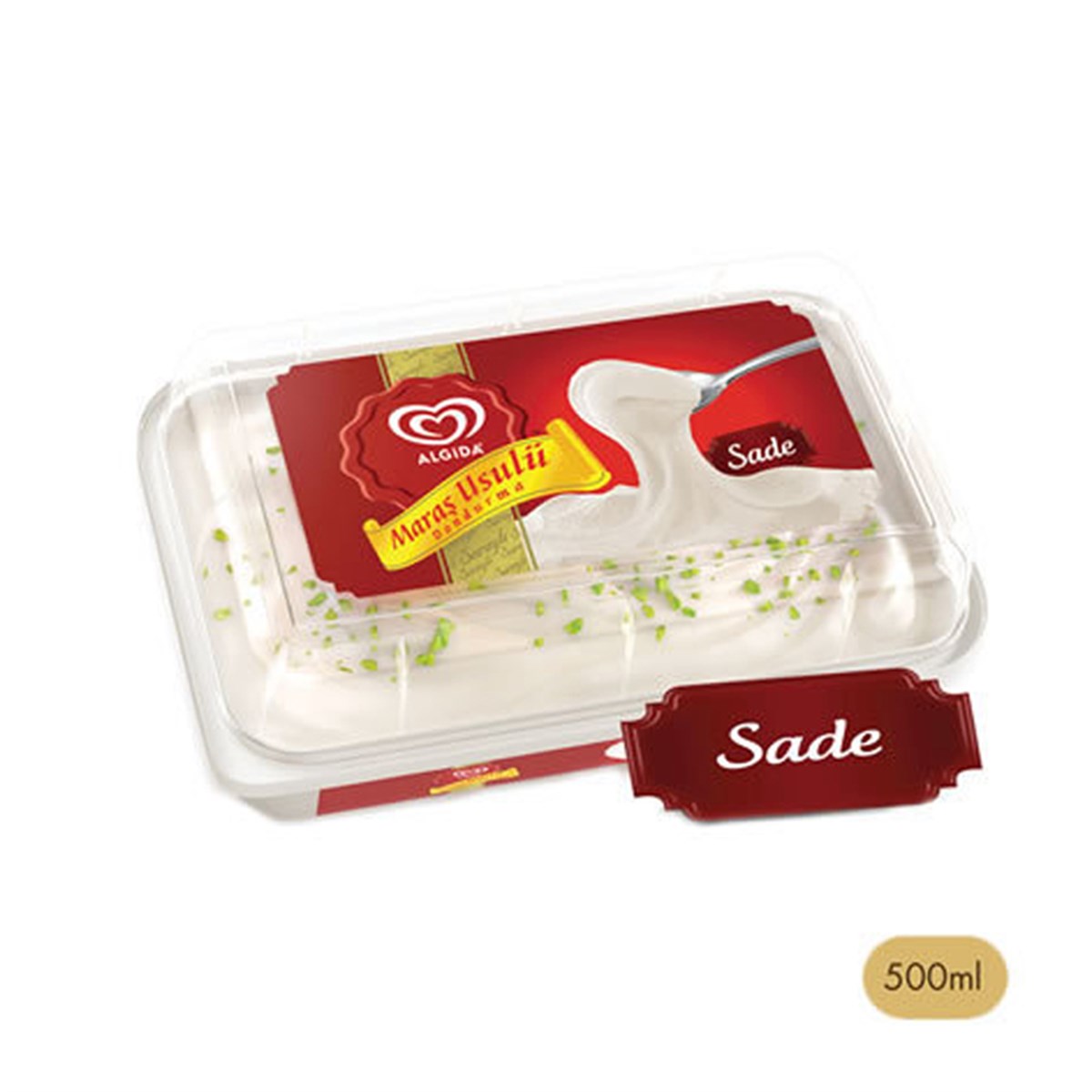 ALGİDA MARAŞ USULÜ SADE DONDURMDA 500ML 