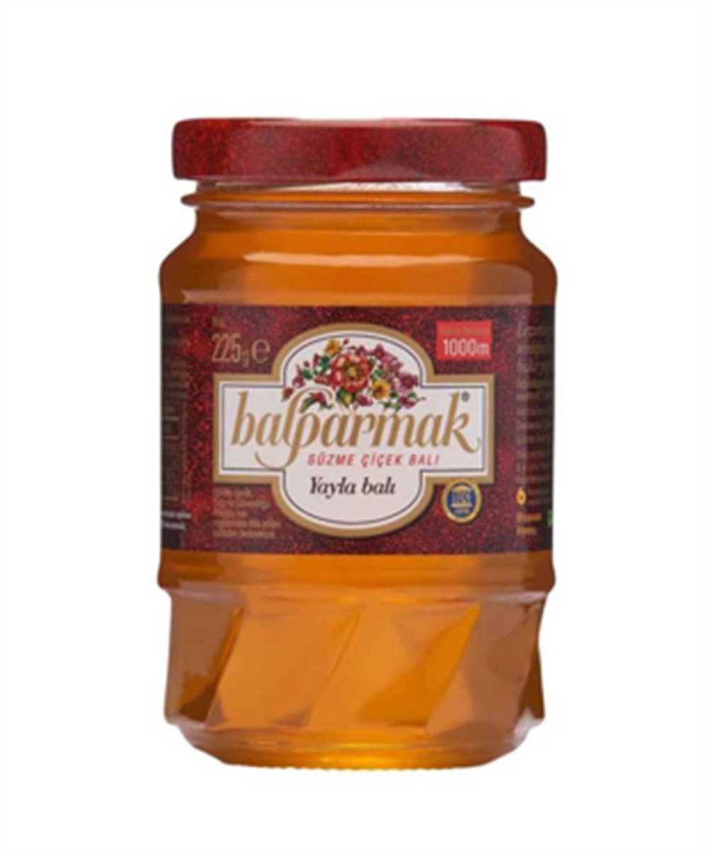 BALPARMAK SÜZME ÇİÇEK BALI CAM 225GR
