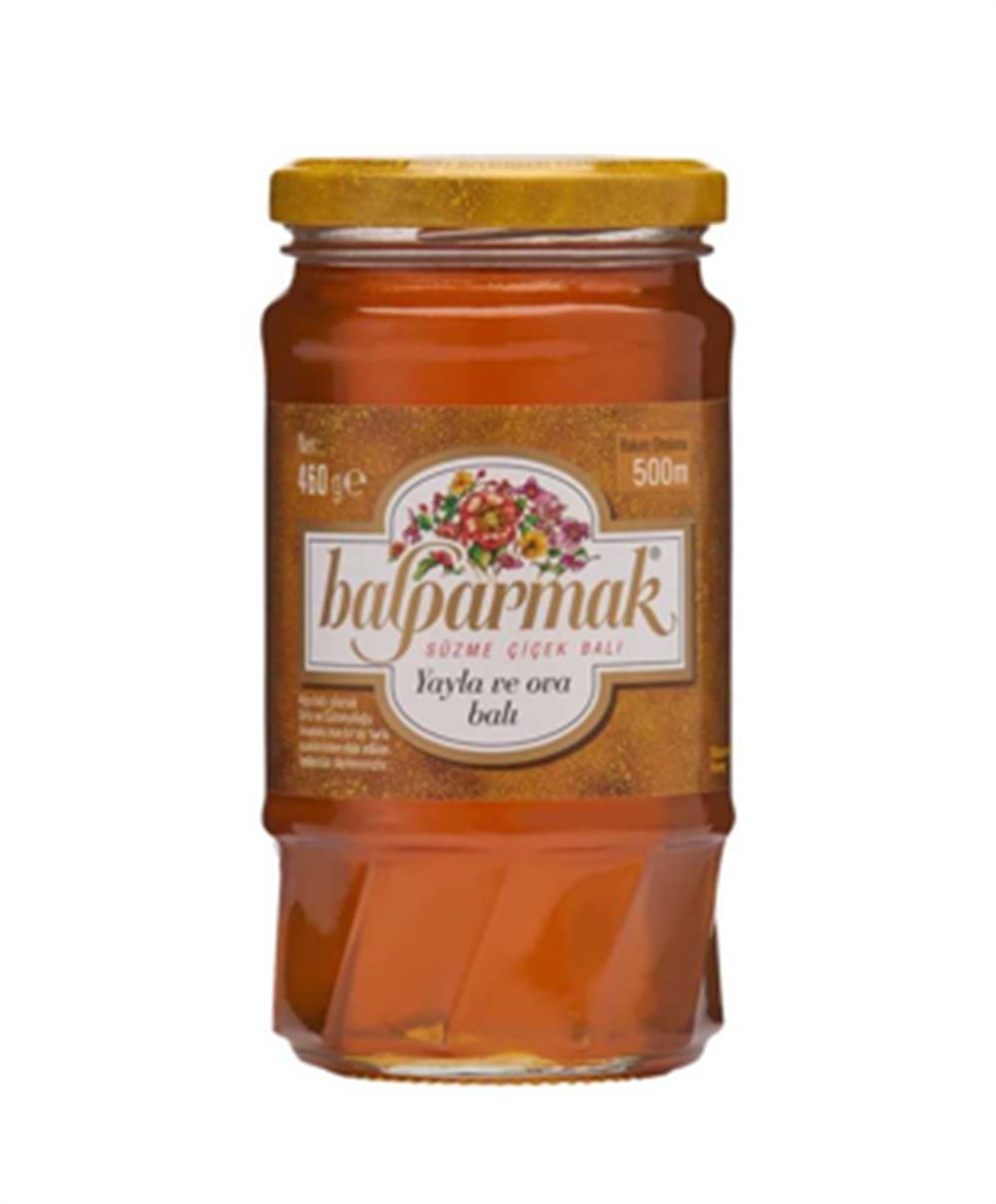 BALPARMAK SÜZME ÇİÇEK BALI CAM 460 GR