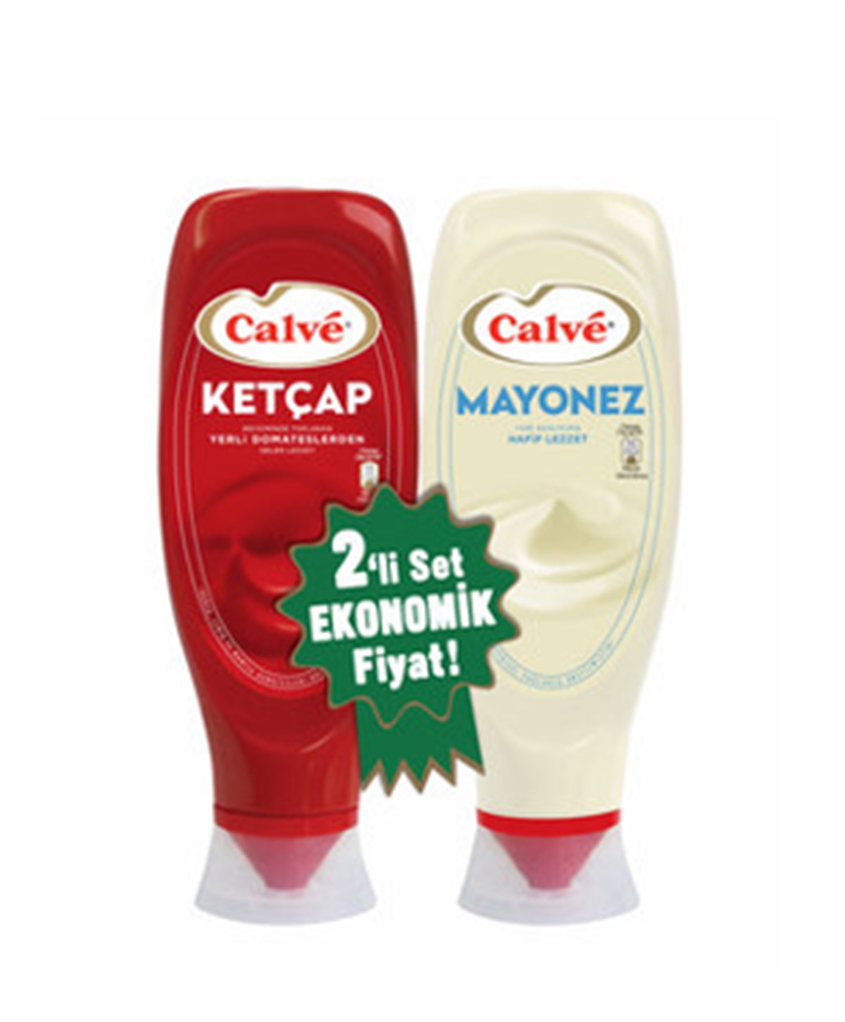 CALVE KETCAP+LIGHT MAYONEZ 2'LI SET 1140GR