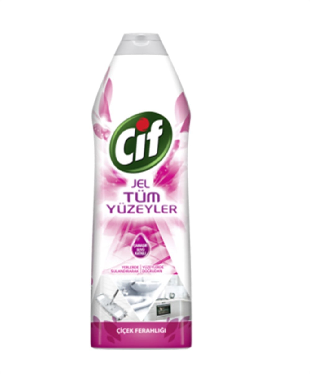 CIF TUM YUZEYLER JEL ÇİÇEK FERAHLIĞI  750ML