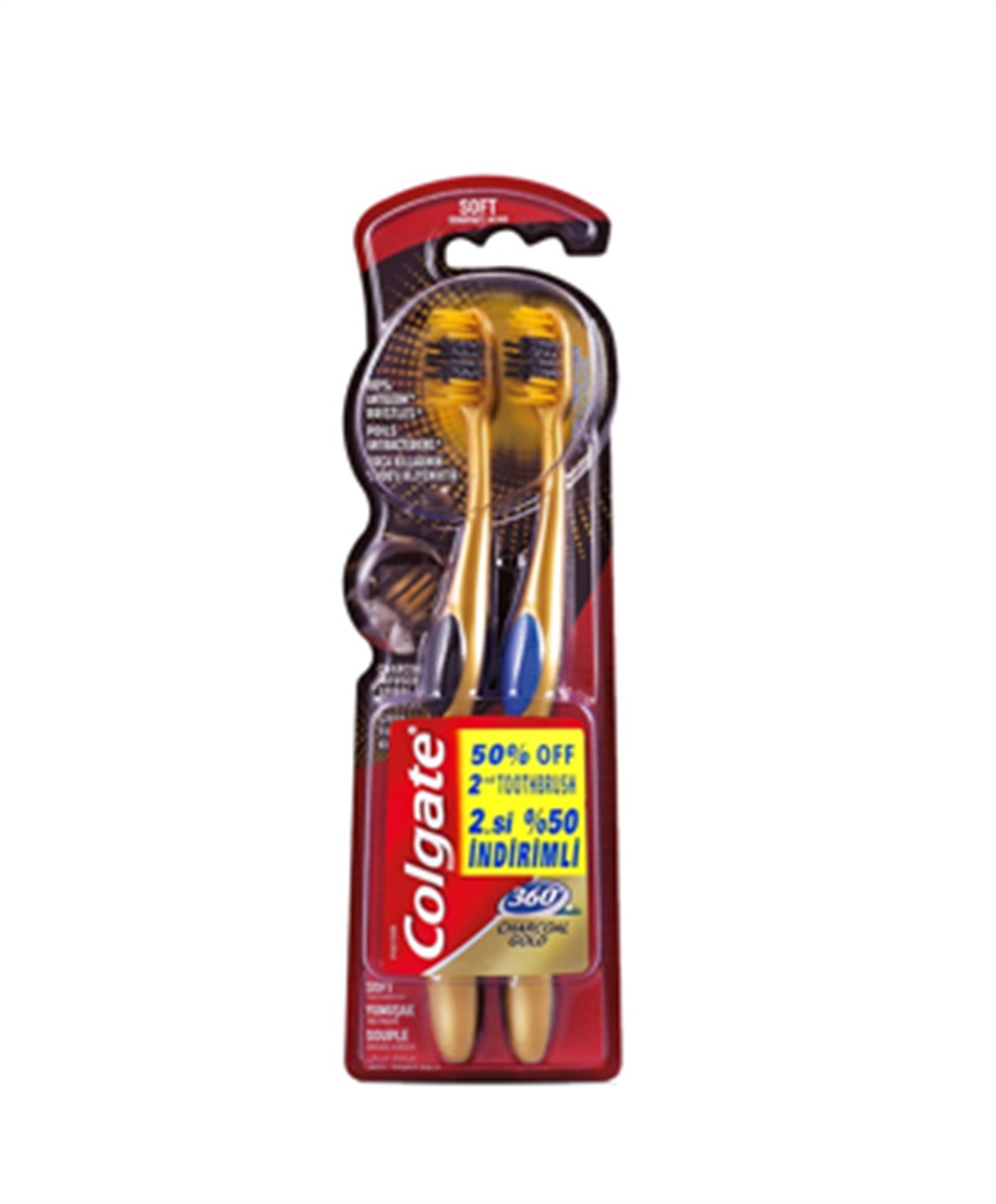 COLGATE FIRÇA 360 GOLD 1+1