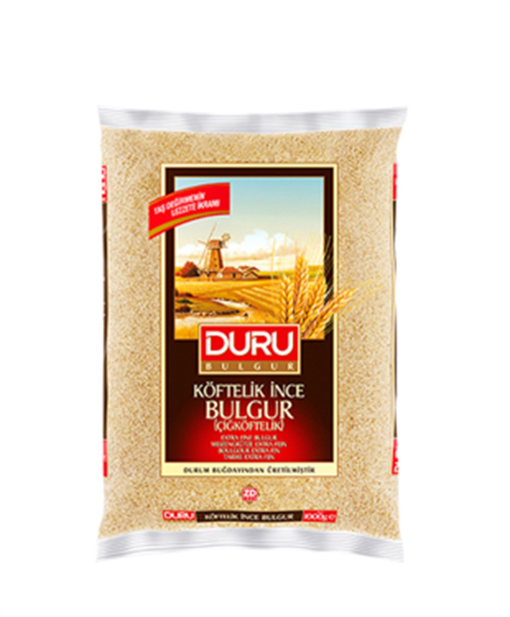 DURU ÇİĞ KOFTELIK BULGUR 1000GR