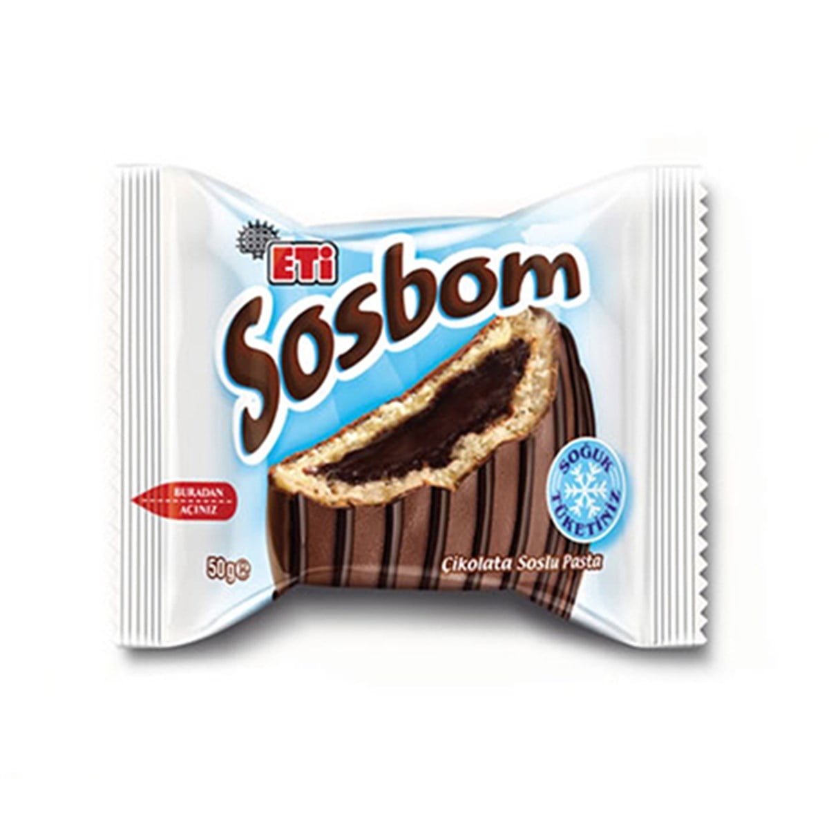 ETİ SOSBOM ÇİKOLATALI KEK 50GR 17641