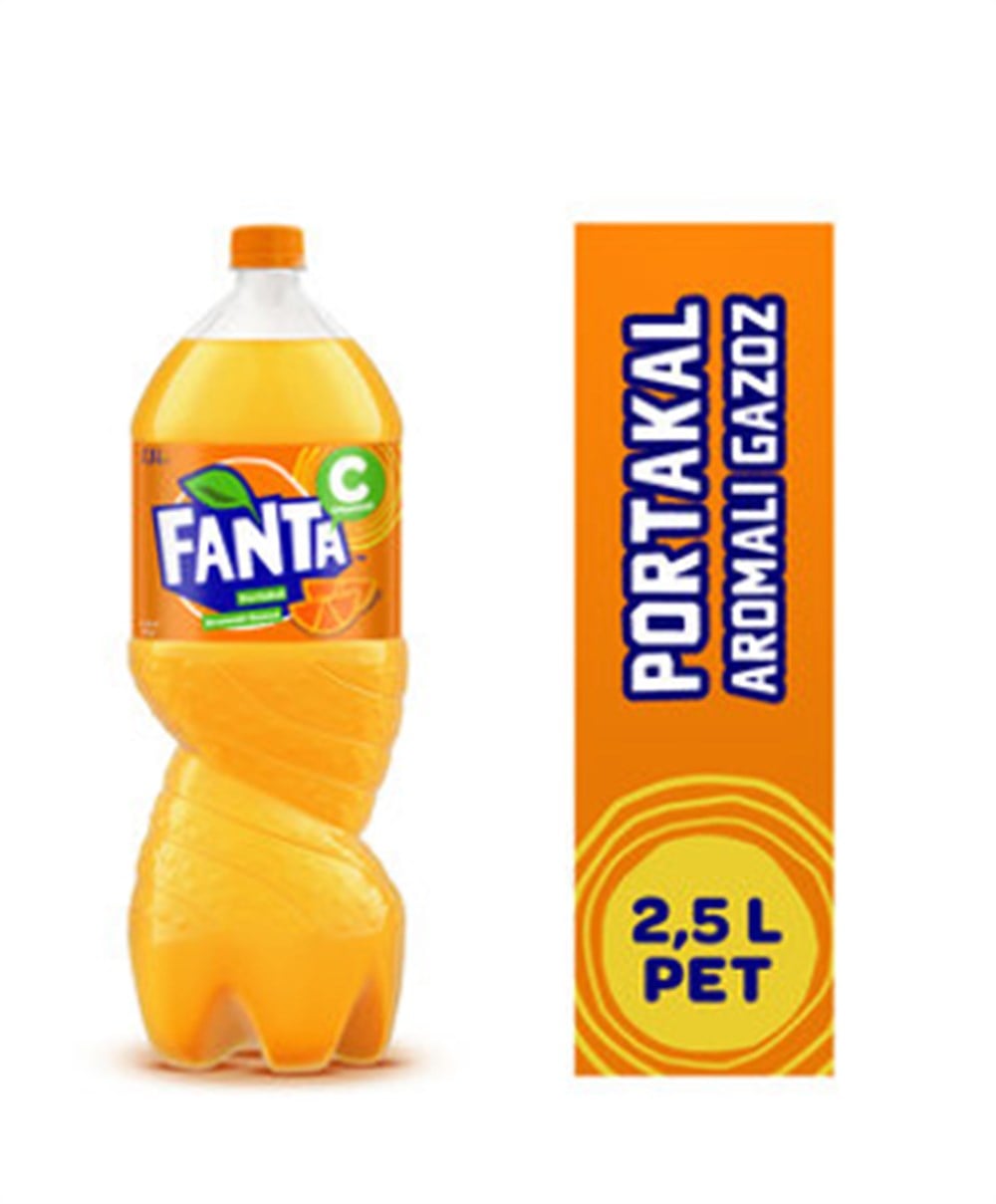 FANTA PORTAKAL 2,5LT