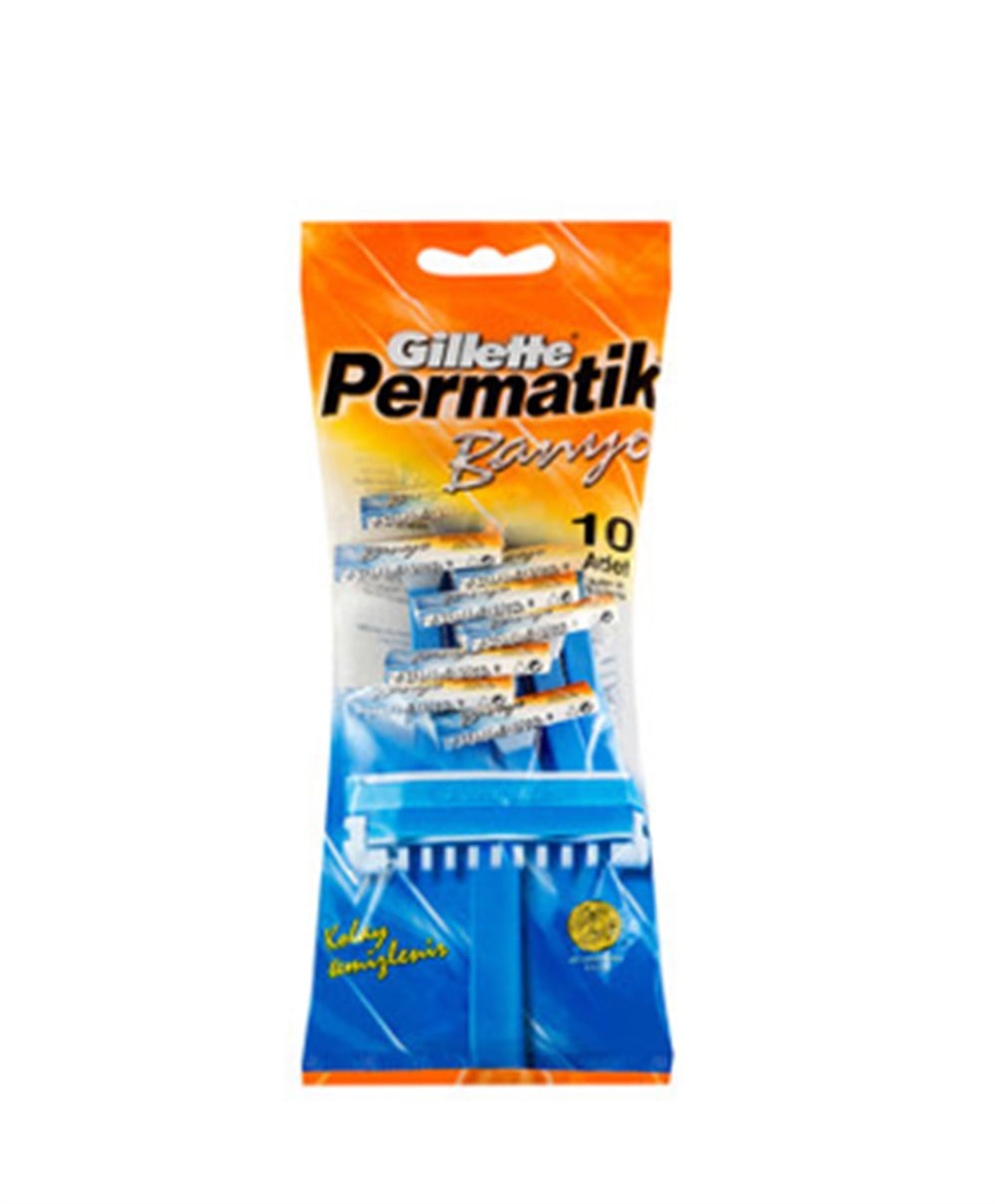 GİLLETTE PERMATİK BANYO 10'LU POŞET