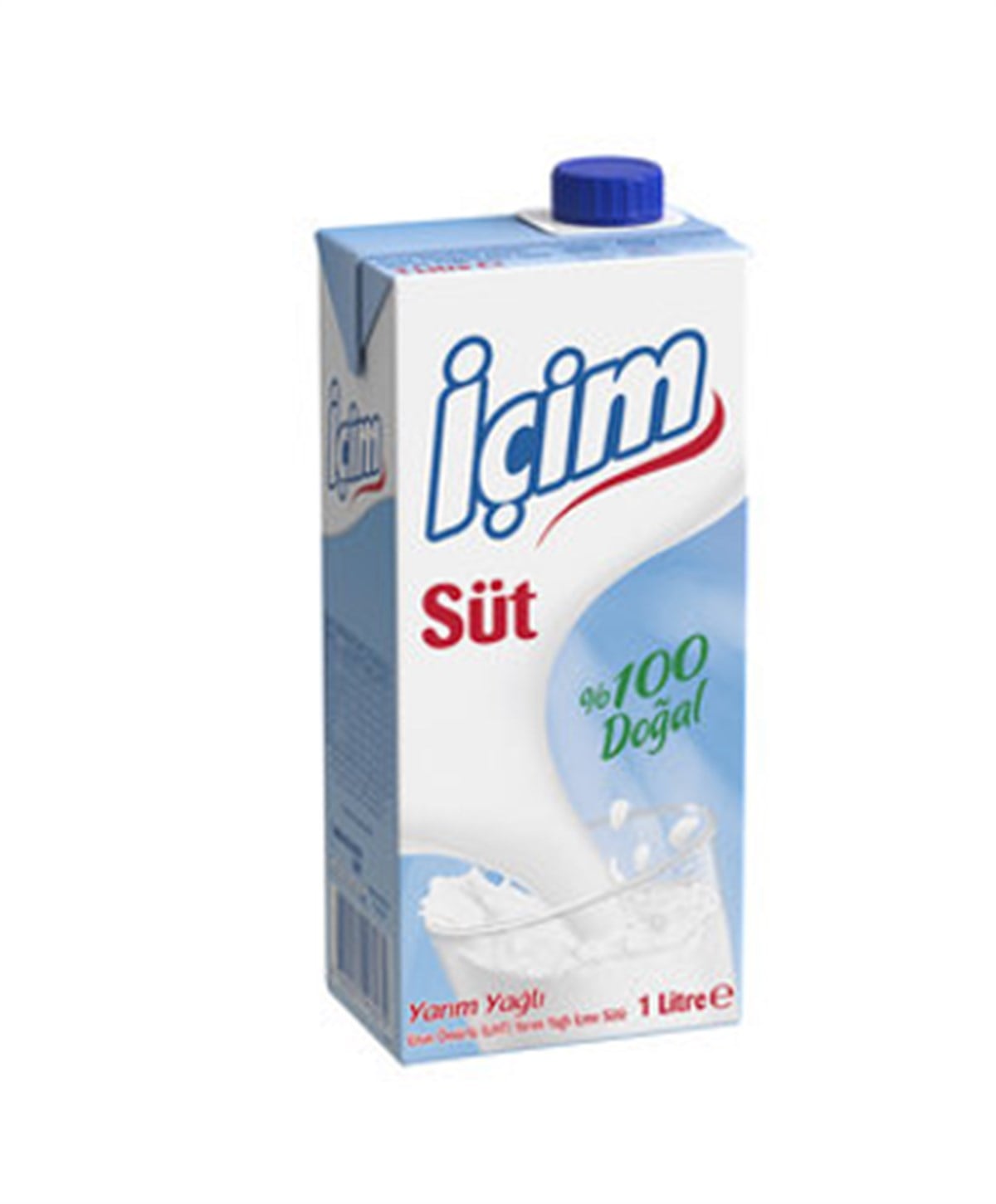 ICIM SUT YARIM YAGLI 1LT