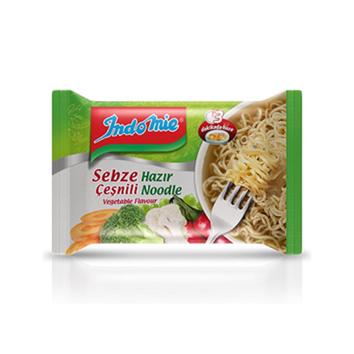 İNDO MİE HAZIR NOODLE POSET 75GR SEBZELİ