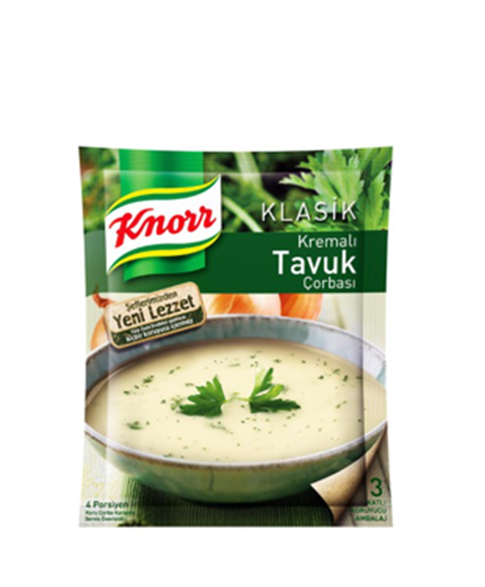 KNORR KLASIK KREMALI TAVUK CORBASI 69GR