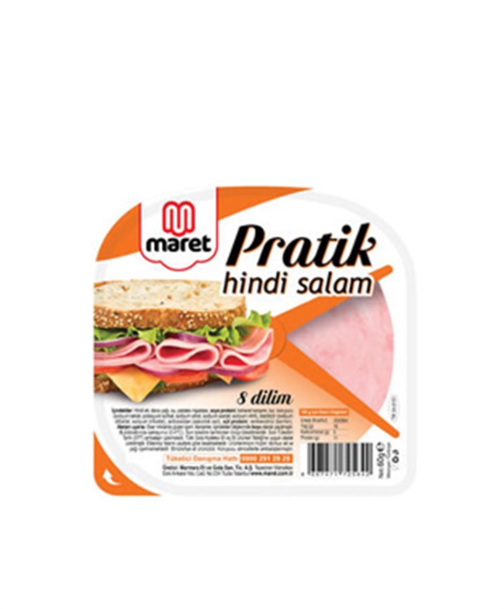 MARET PRATİK HİNDİ SALAM 60GR