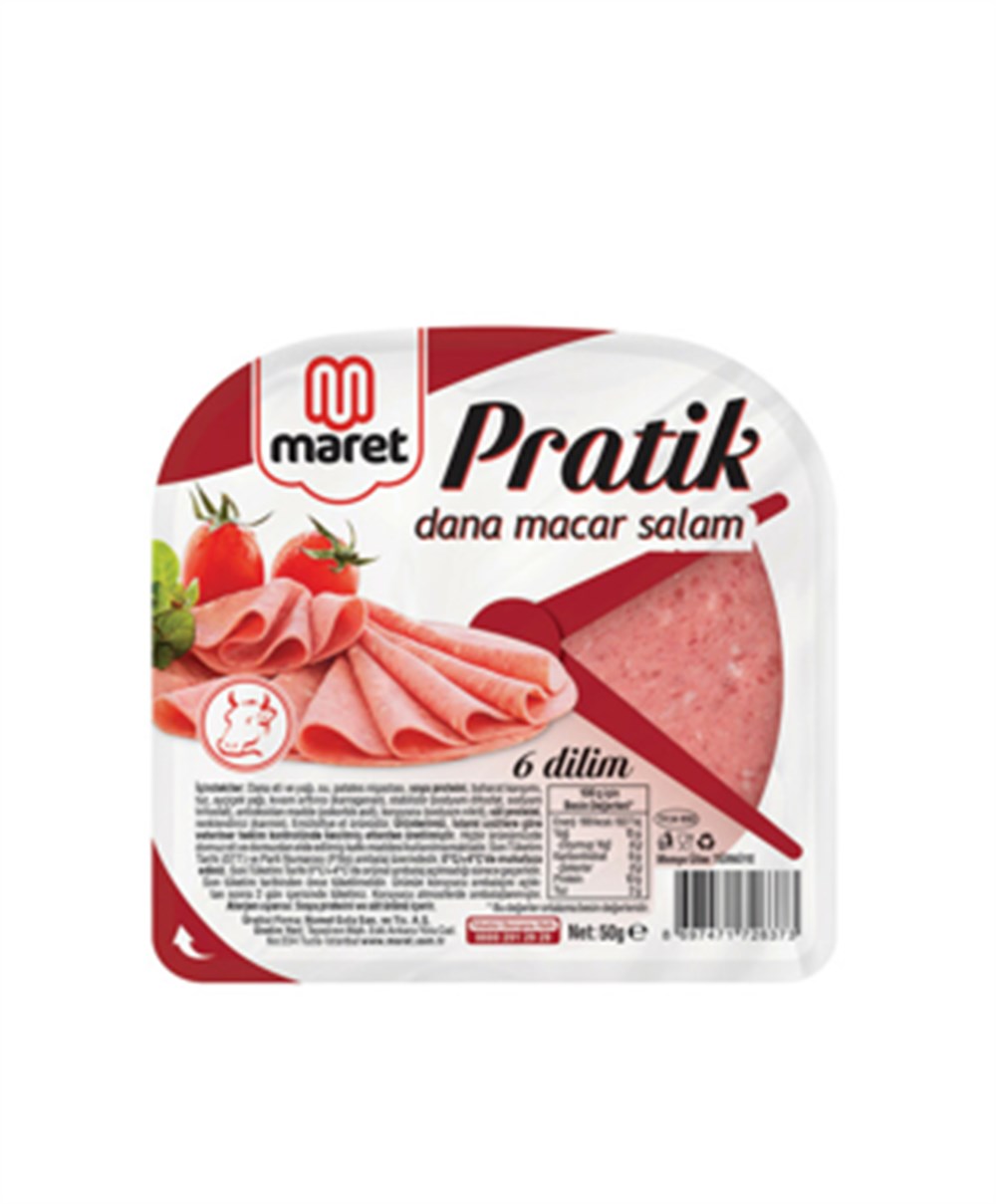 MARET PRATİK MACAR SALAM 50GR