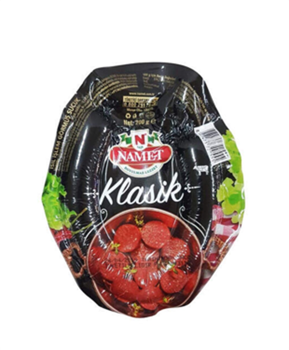 NAMET DANA ISIL İŞLEM GÖRMÜŞ KLASİK SUCUK 200GR