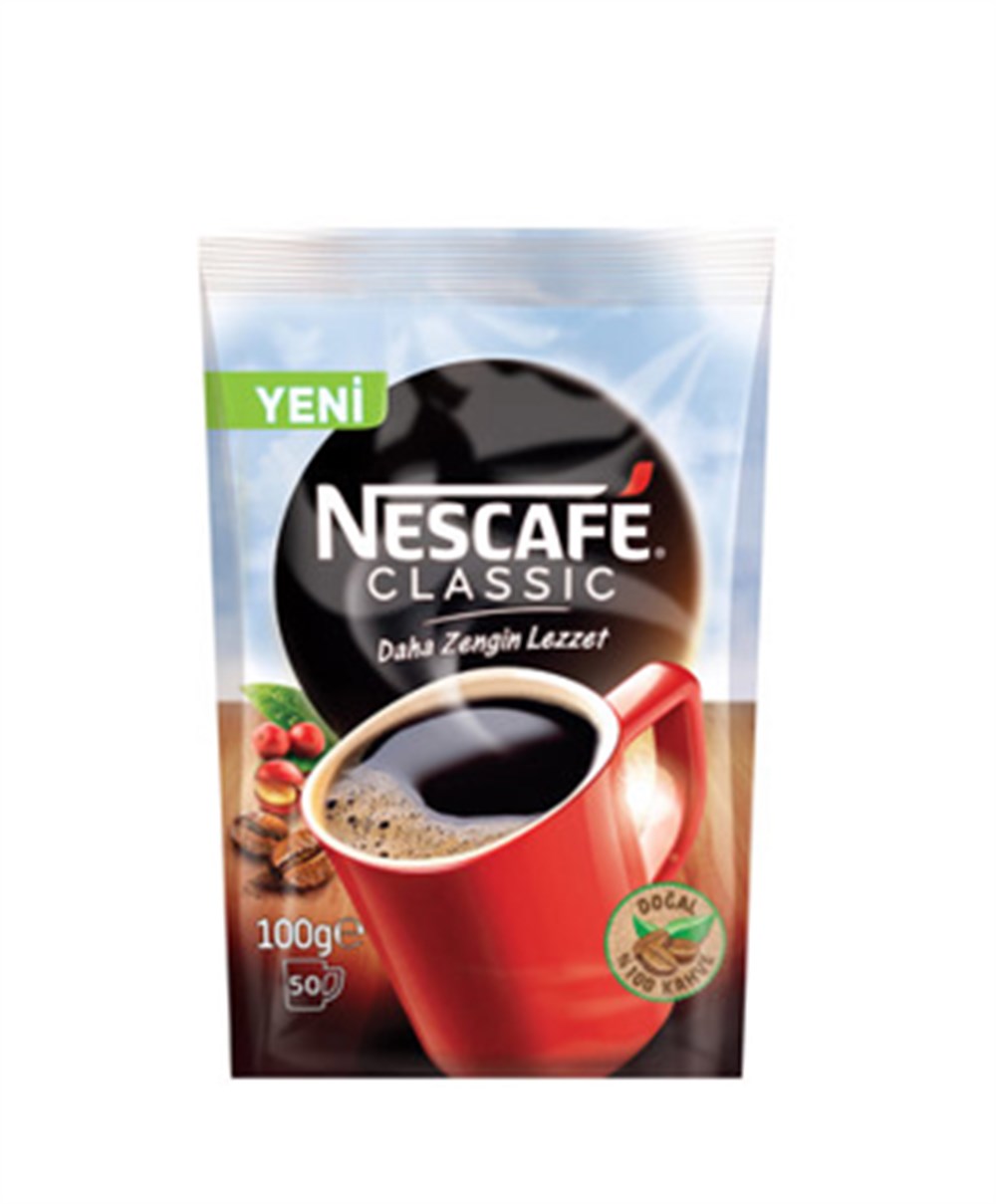 NESTLE NESCAFE CLASSİC 100GR POŞET