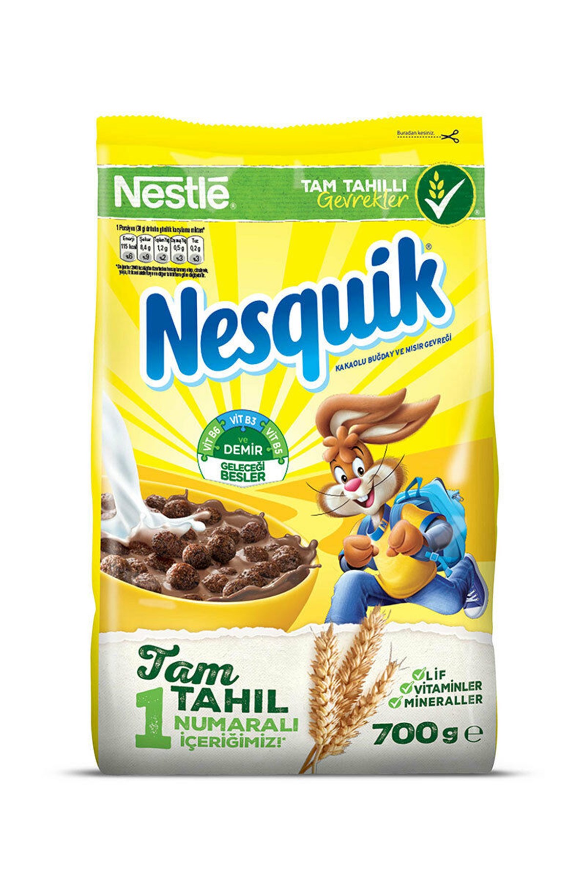 NESTLE NESQUİK KAHVALTILIK GEVREK 700GR 