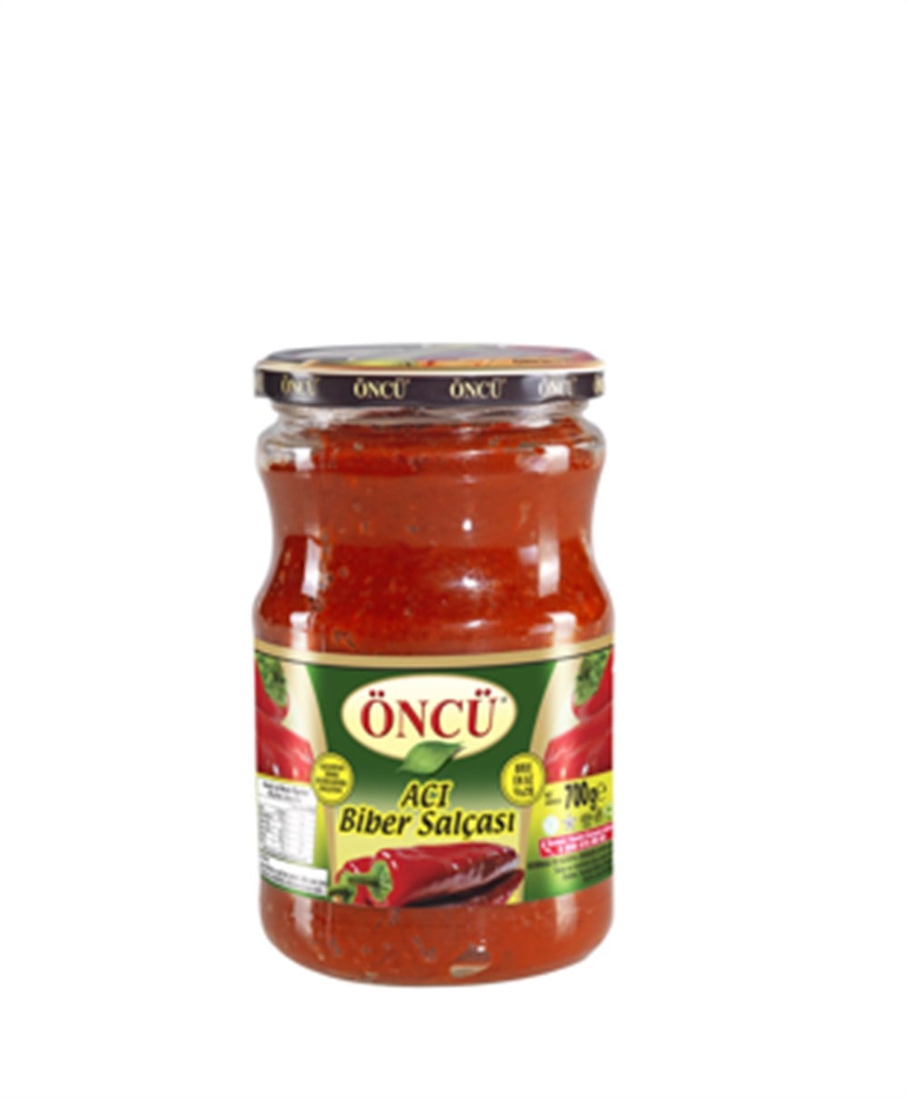 ÖNCÜ BİBER SALÇASI ACI CAM 700 GR