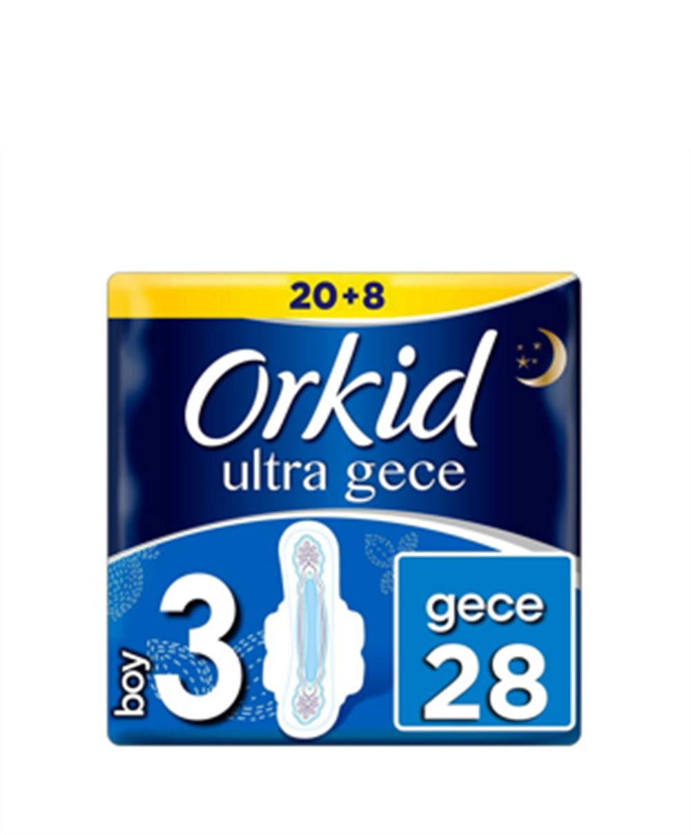 ORKİD MAXİ GECE 4'LU PAK 28'LI