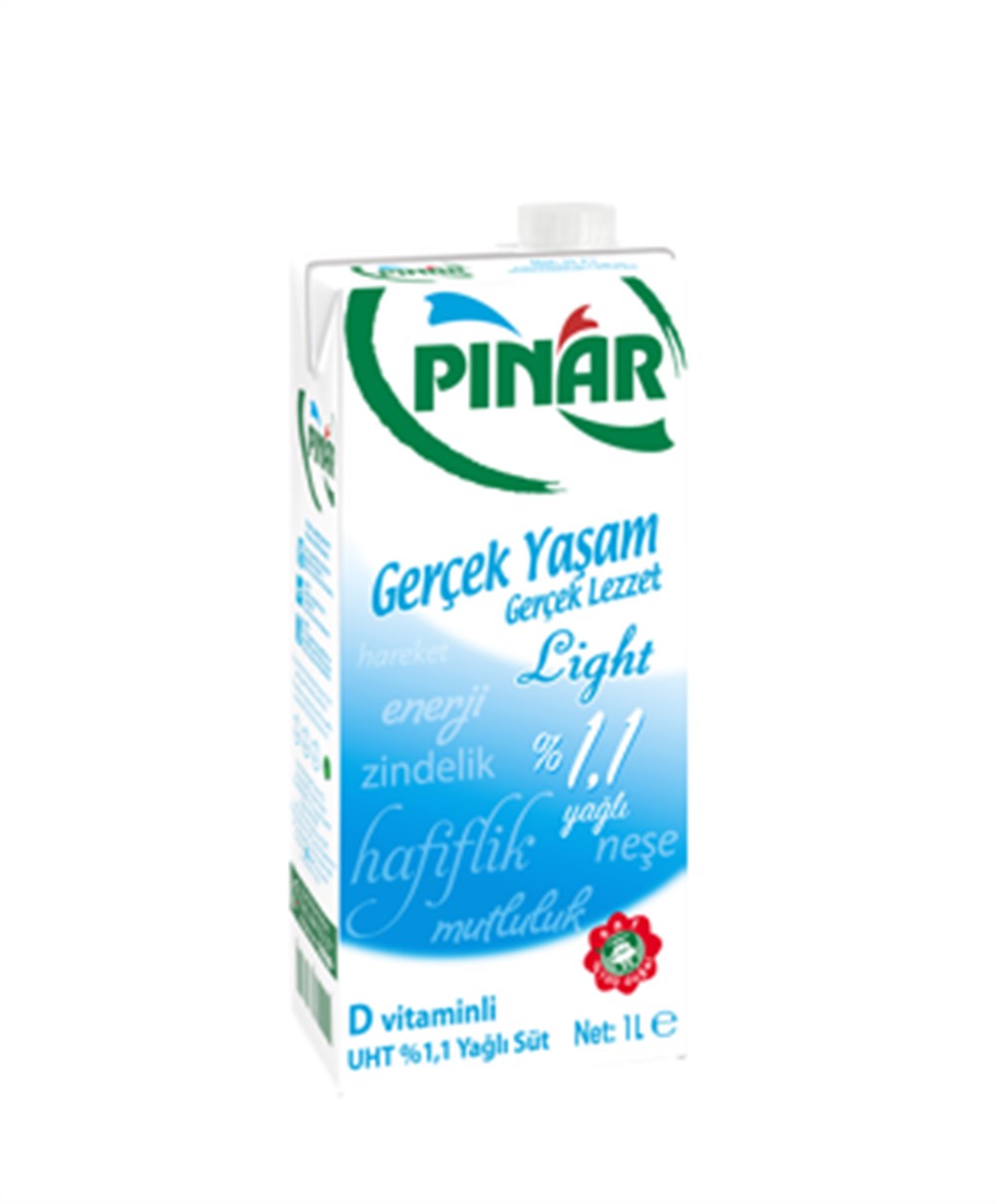 PINAR SÜT LİGHT 1 LT