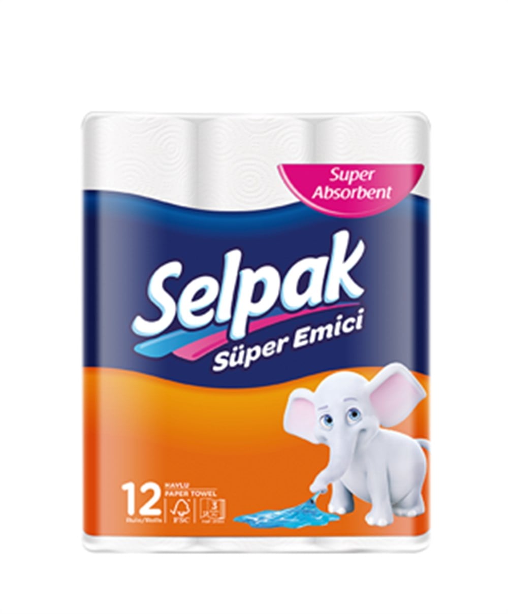 SELPAK HAVLU 12'LI
