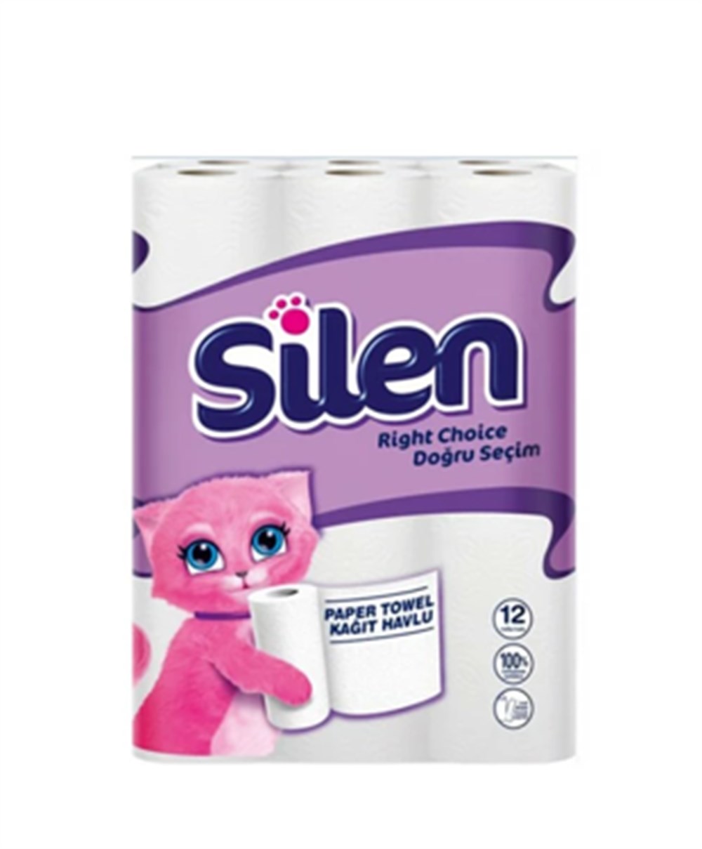 SİLEN ULTRA KAĞIT HAVLU 12'LI