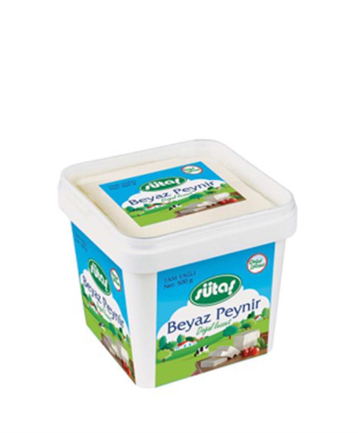 SUTAS TAM YAGLI BEYAZ PEYNIR 500 GR