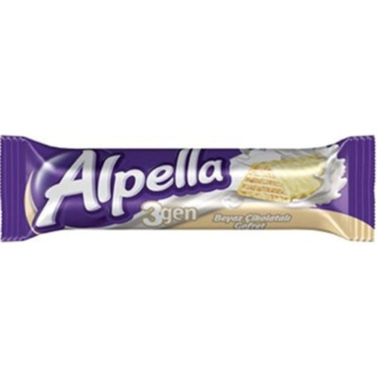ÜLKER ALPELLA 3GEN BEYAZ ÇİKOLATALI GOFRET