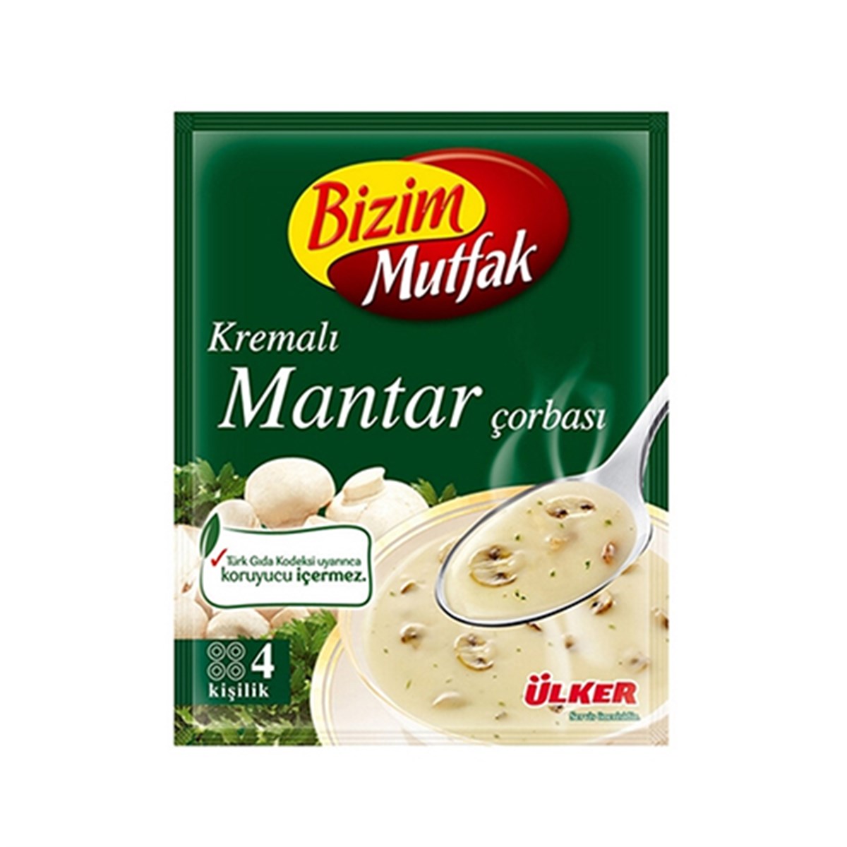 ÜLKER BİZİM KLASİK ÇORBA MANTAR 65 GR
