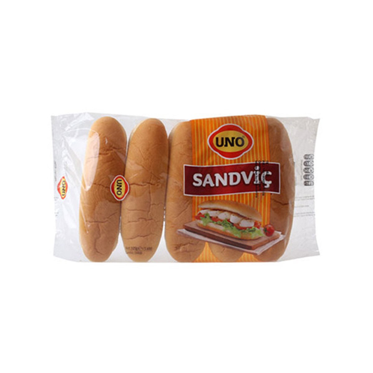 UNO SANDVİÇ EKMEĞİ 5'LI 325GR