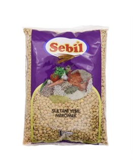 SEBİL MERCIMEK YESIL 1 KG