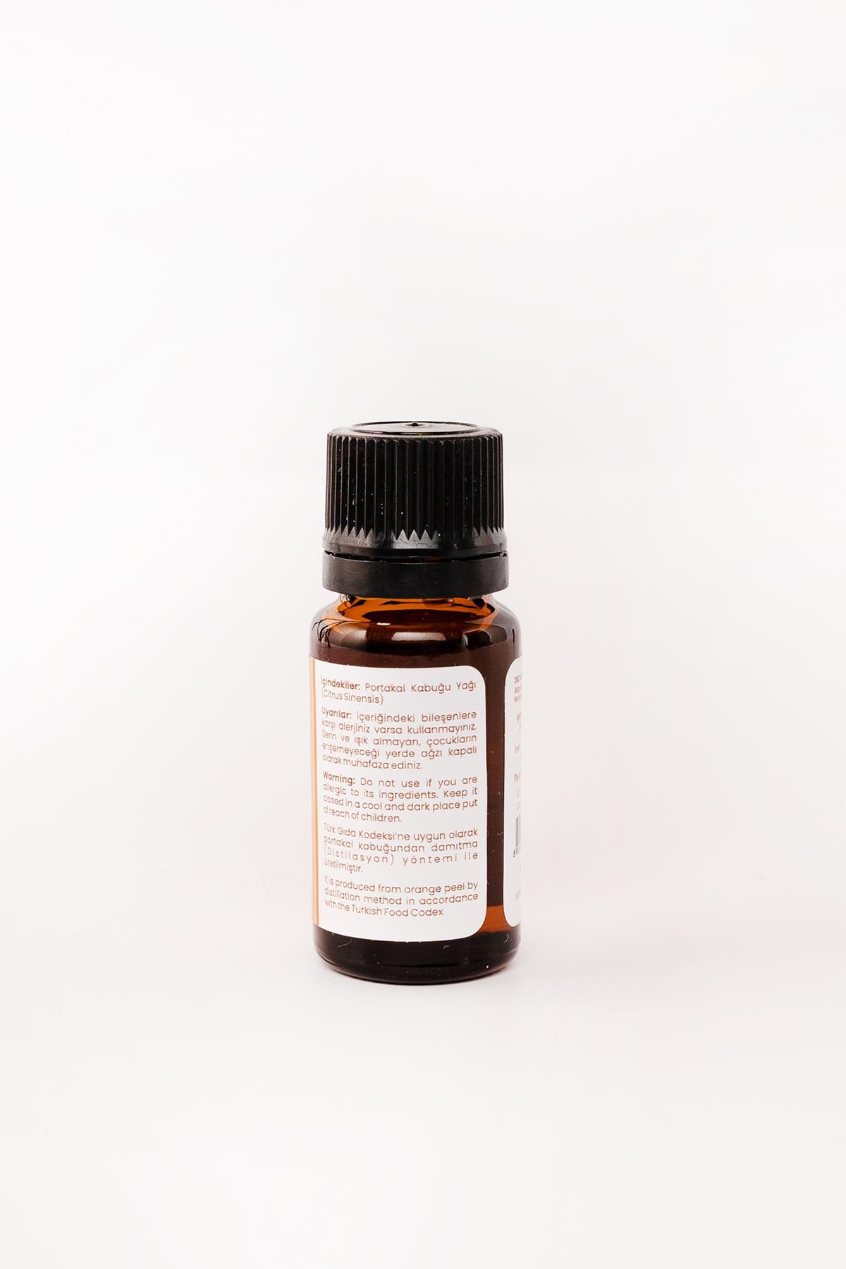 %100 Doğal Buhurdanlık Aromatik Portakal Kabuğu Yağı 10 ml