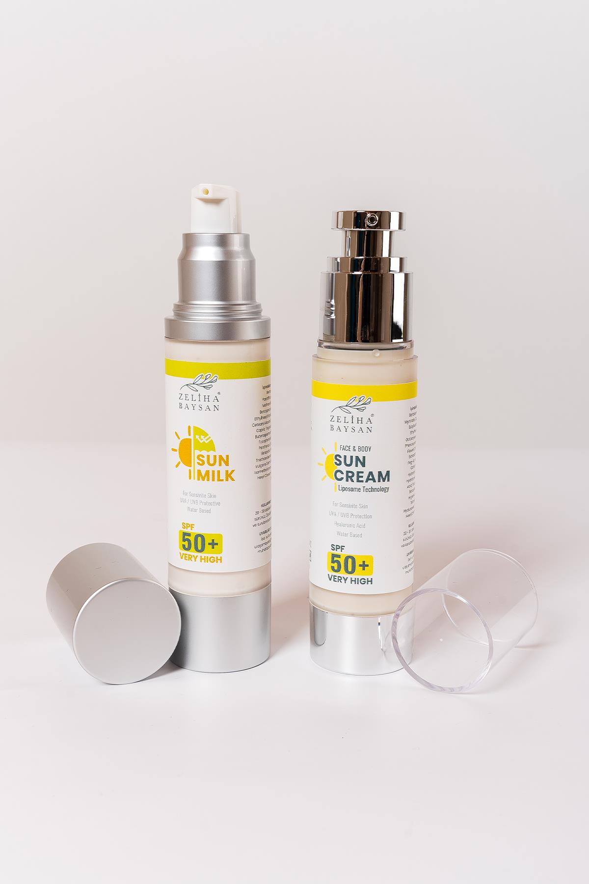 Hassas Ciltler için Yüksek Koruma Güneş Kremi Spf 50+