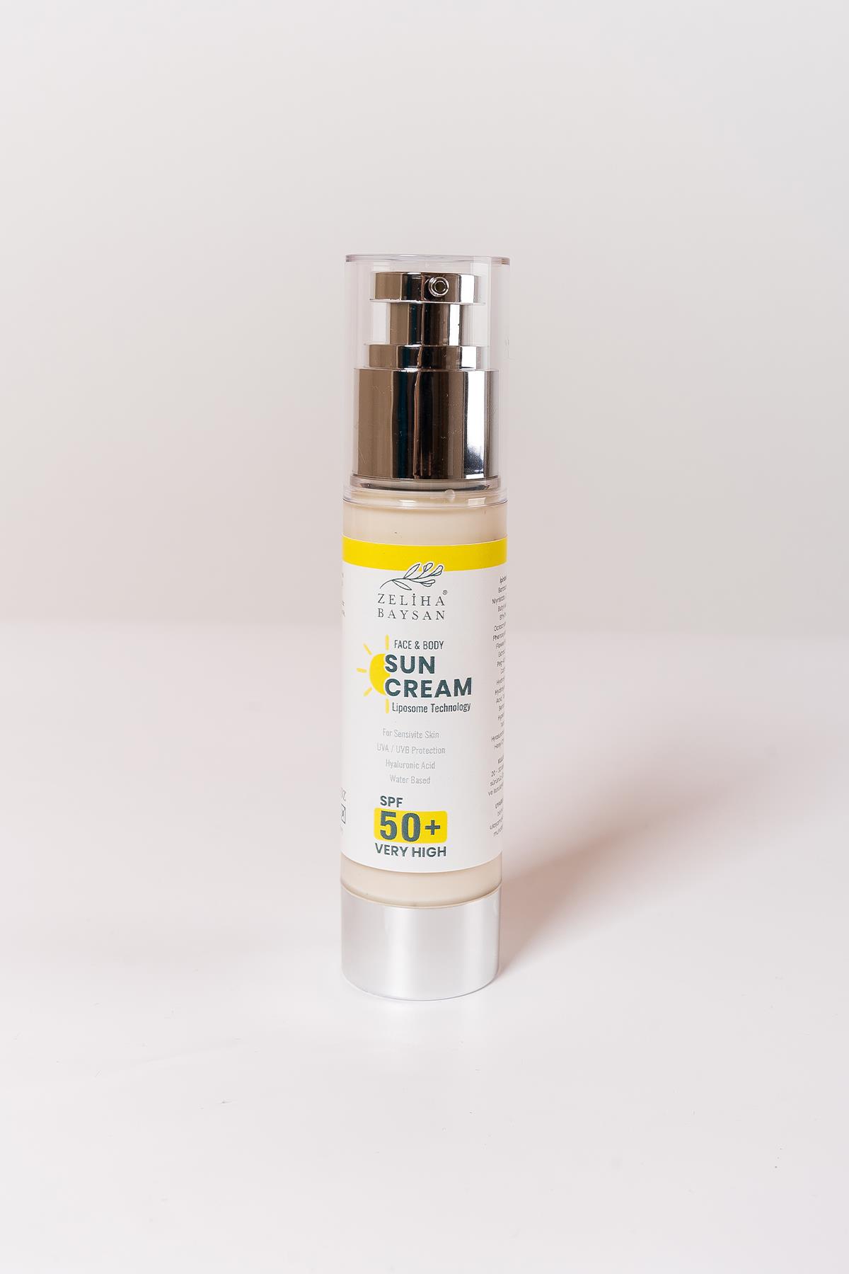 Hassas Ciltler için Yüksek Koruma Güneş Kremi Spf 50+