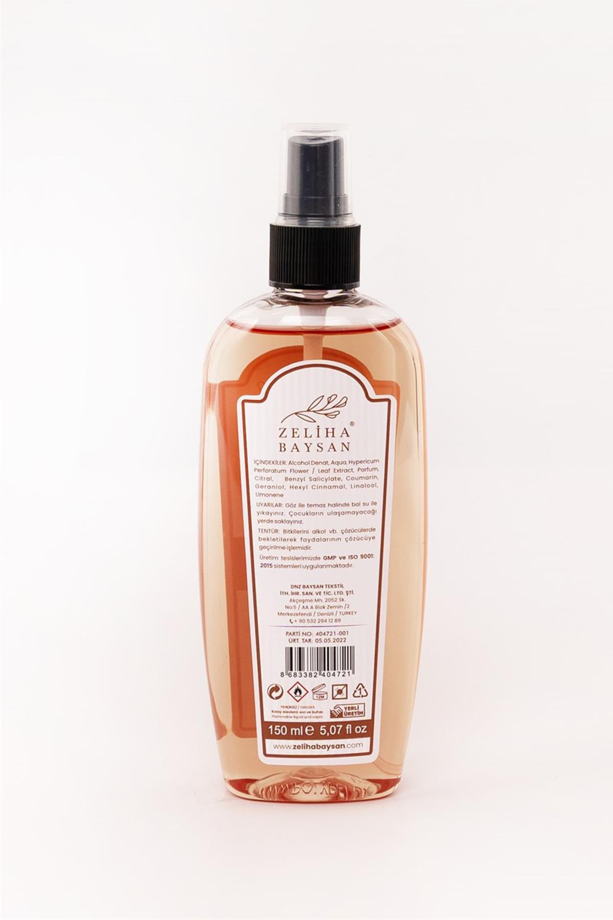 70° Tentür Kantaron Kolonyası 150 ml