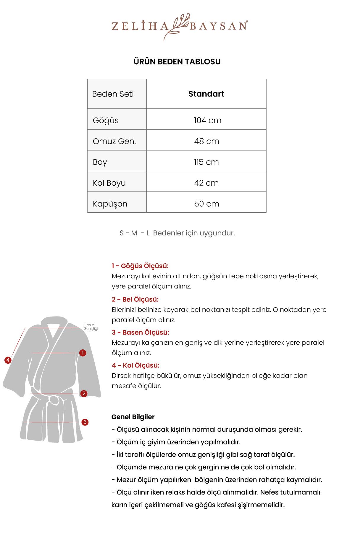 Unisex Faven Müslin Kaftan Pembe