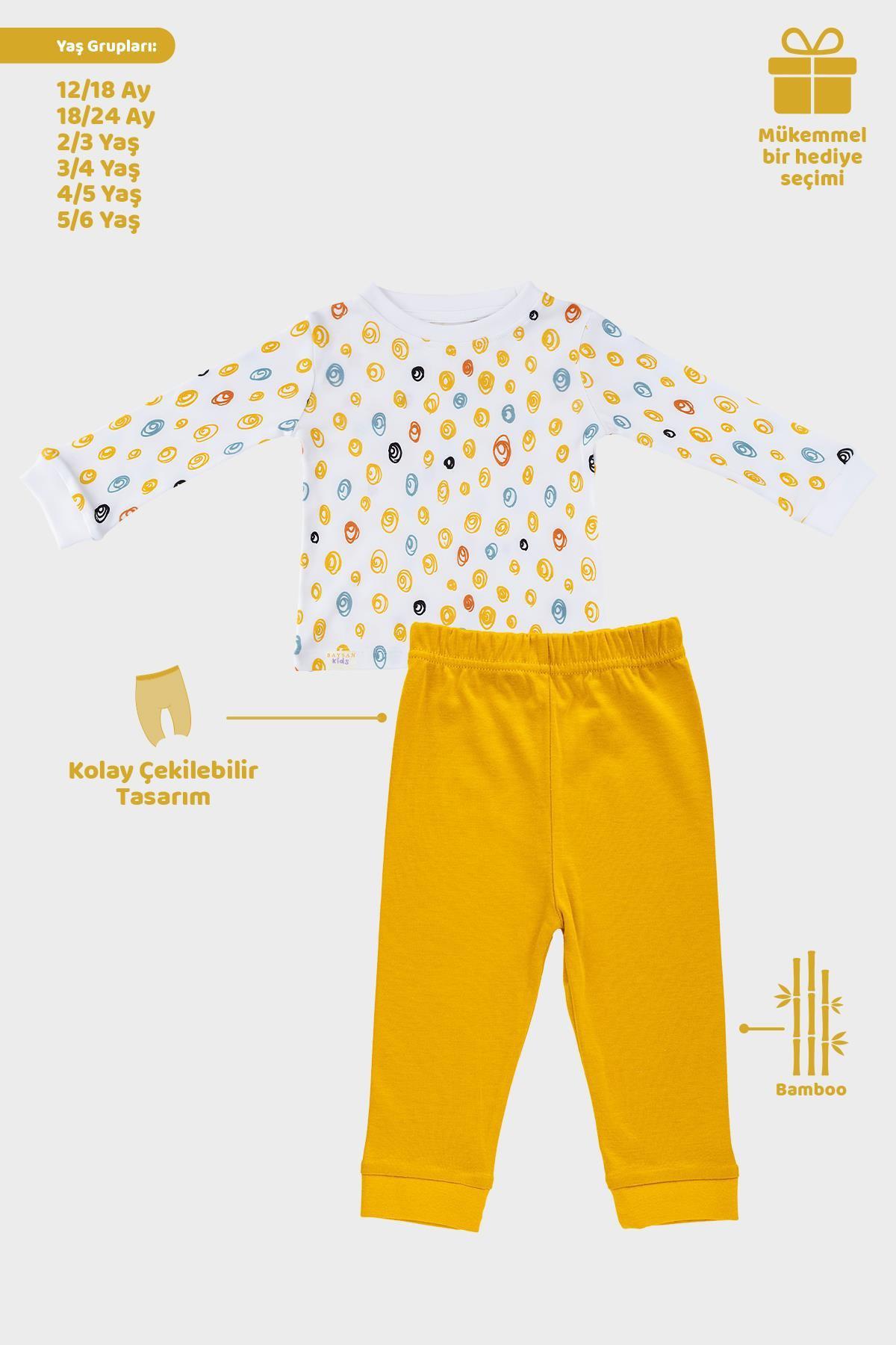 Whirlpool Bambu Bebek & Çocuk Alt-Üst Takım Sarı