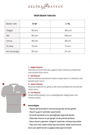 Kyra Müslin Polo Yaka Erkek T-Shirt Bej