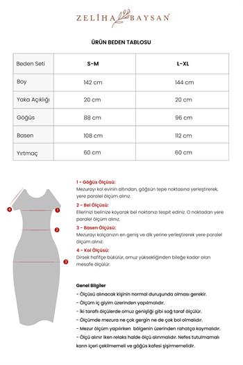 Kyra Müslin Yırtmaçlı Elbise Haki