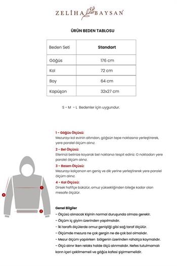 Lambert Müslin Unisex Kapüşonlu Sweat Gri