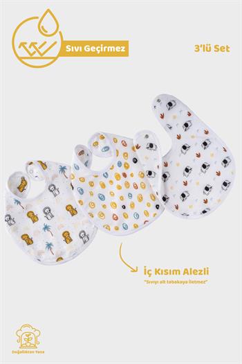 Safari Mama Önlüğü 3lü Set