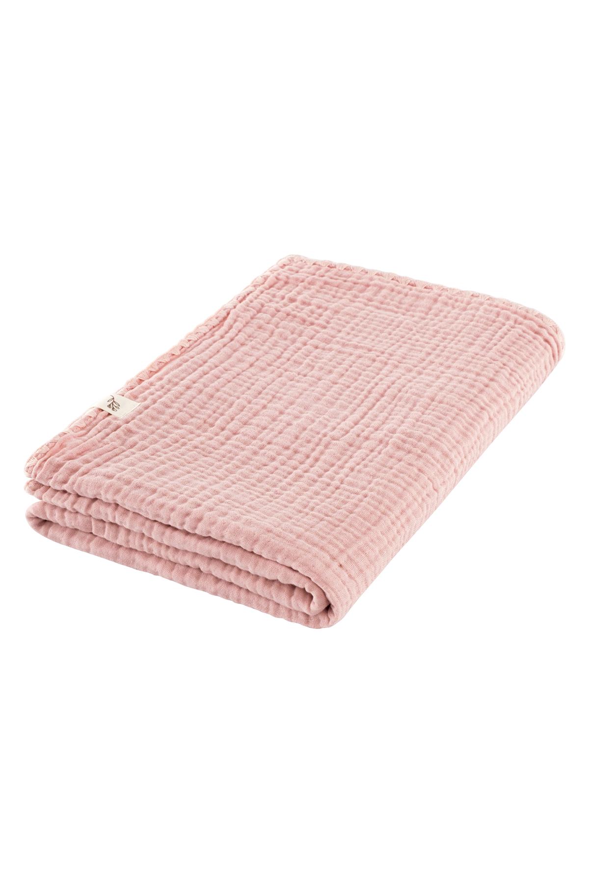 Faven Müslin Bebek Battaniyesi Pembe