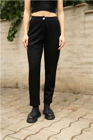 Bel Lastik Basıc Pantolon