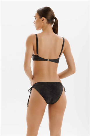 Bel Örgü Ve Taş Detaylı Kadın Bikini