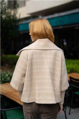 Cep Detay Kare Desen Mont