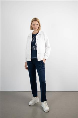 Cep Fermuar Detay Pantolon