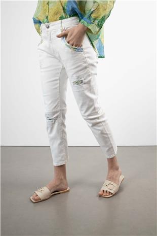 Cep Kenar İşleme Detay Pantolon