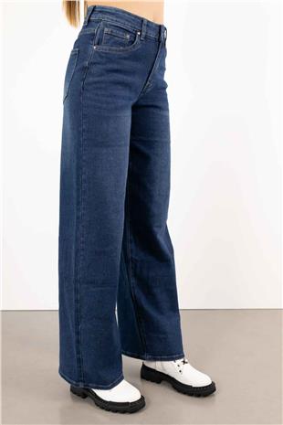 Geniş Paça Jean Pantolon