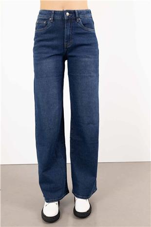 Geniş Paça Jean Pantolon